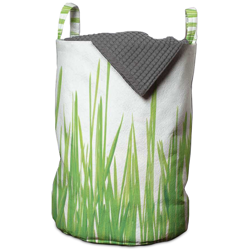 Корзина Grass Basket Зеленый Белый Корзина Grass Basket Зеленый Белый в Липецке | Loft Concept