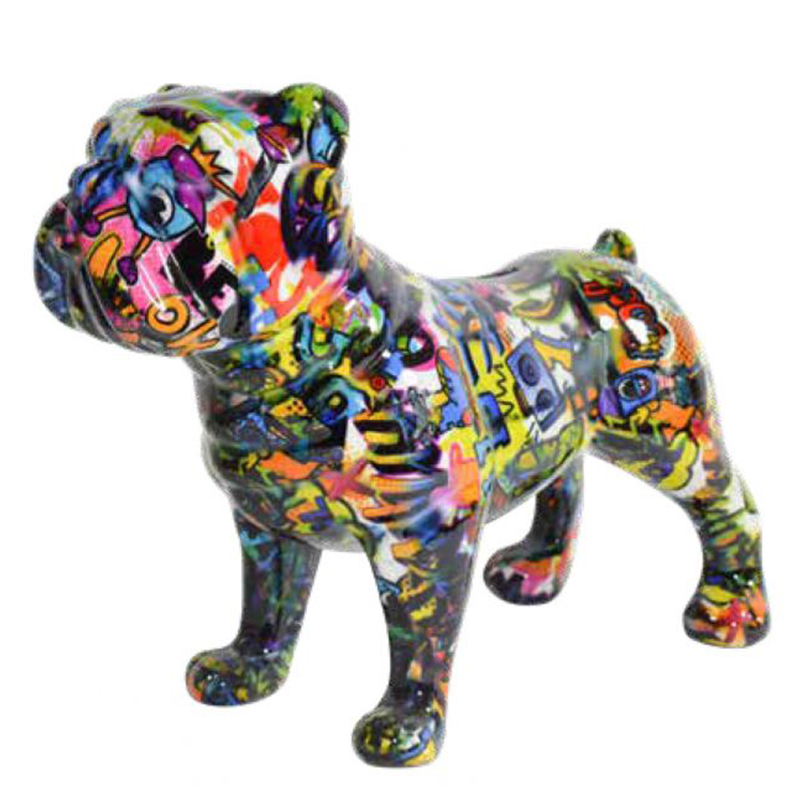 Статуэтка Graffiti Bulldog 23 Мульти Статуэтка Graffiti Bulldog 23 Мульти в Липецке | Loft Concept