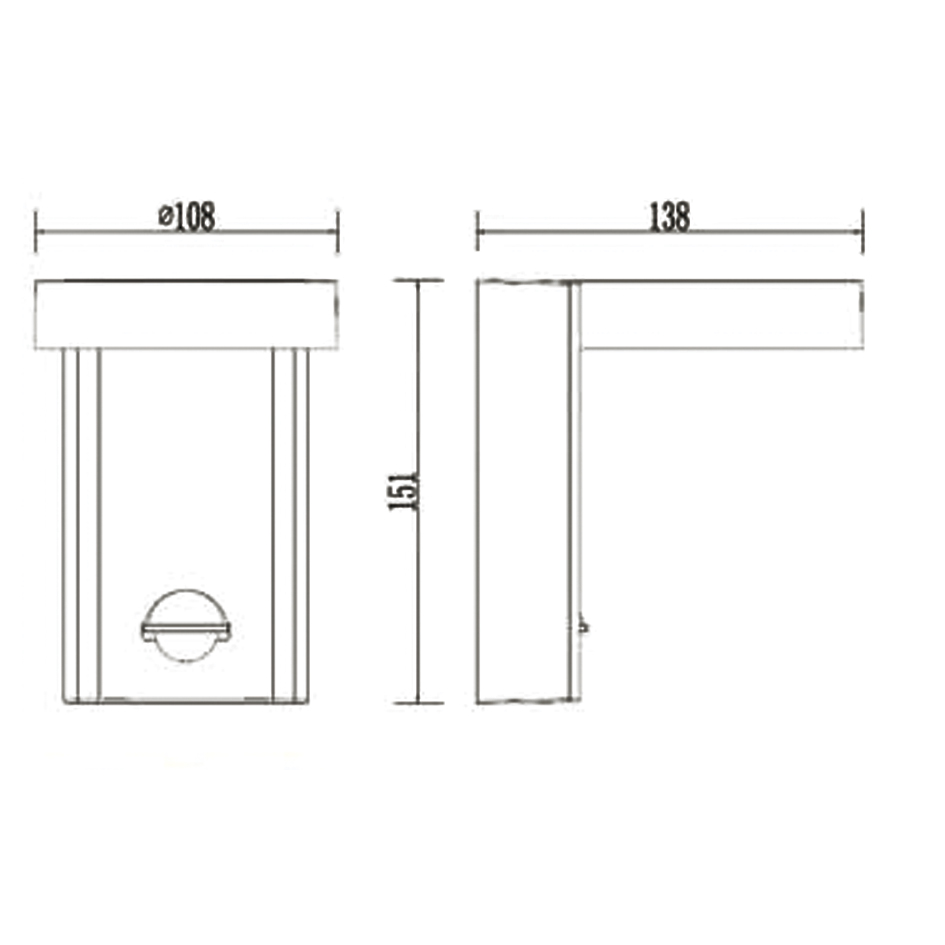 Уличный светильник Lidi sconce Уличный светильник Lidi sconce в Липецке