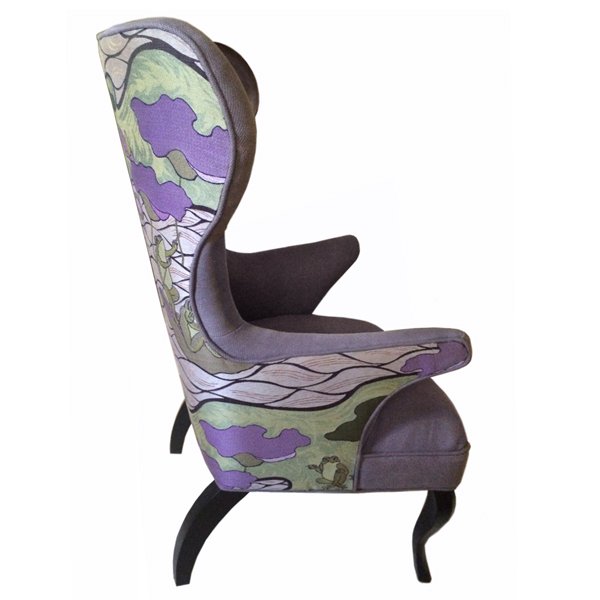 Кресло Ranocchio Violet Dusk ( фиолетовый сумрак ) Кресло Ranocchio Violet Dusk ( фиолетовый сумрак ) в Липецке | Loft Concept