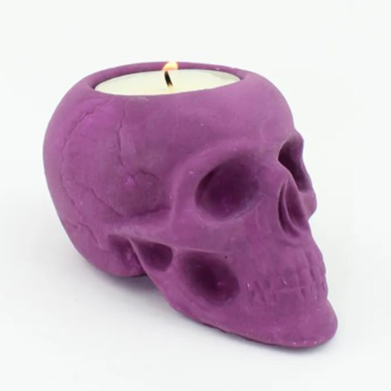 Подсвечник Purple Skull Пурпурный Подсвечник Purple Skull Пурпурный в Липецке | Loft Concept