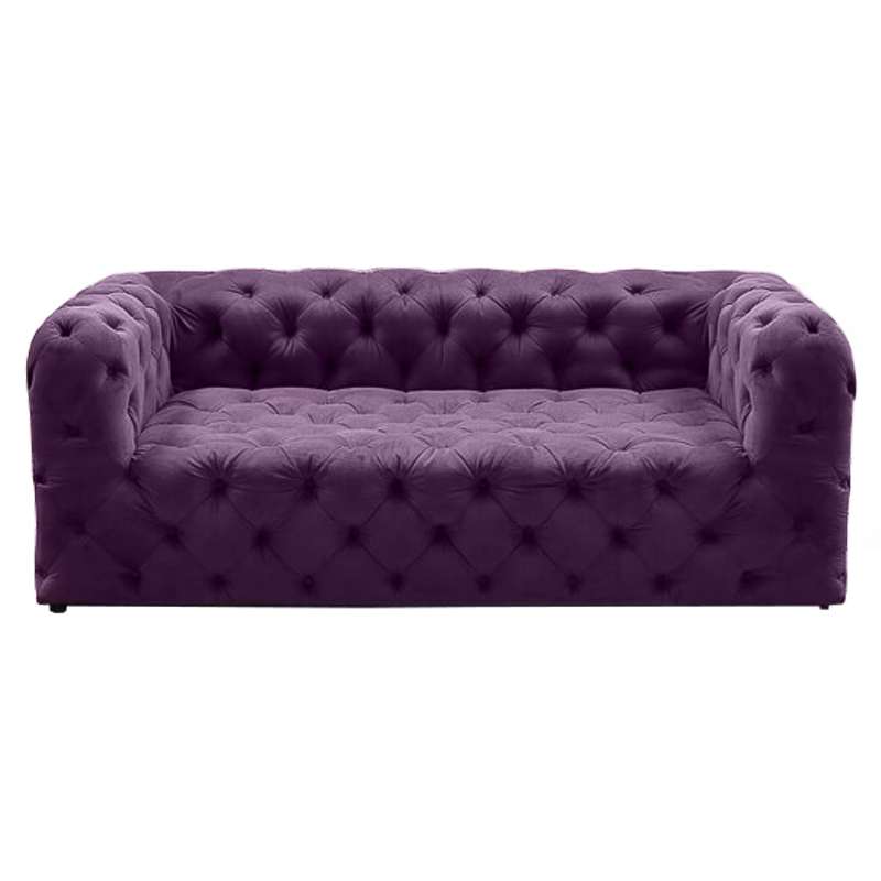Диван Soho tufted purple velor Фиолетовый Диван Soho tufted purple velor Фиолетовый в Липецке | Loft Concept