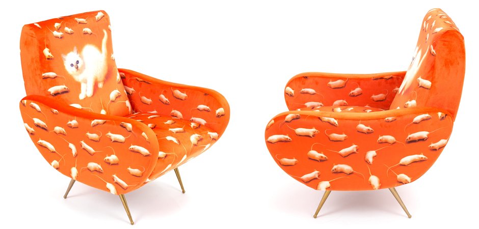 Кресло Seletti Armchair Kitten Кресло Seletti Armchair Kitten - Loft-Concept в Липецке