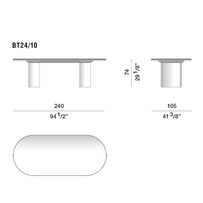 Дизайнерский рабочий стол из металла BLEVIO Table Дизайнерский рабочий стол из металла BLEVIO Table в Липецке