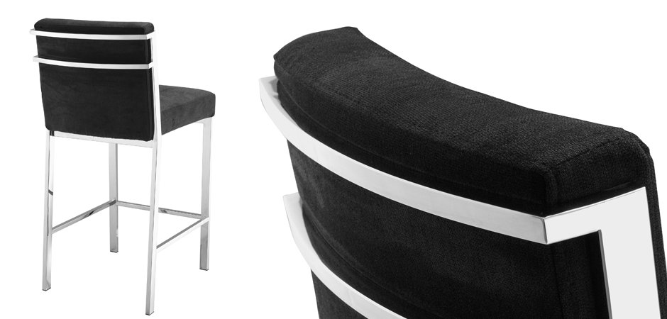 Полубарный стул Eichholtz Counter Stool Scott Steel Полубарный стул Eichholtz Counter Stool Scott Steel - Loft-Concept в Липецке
