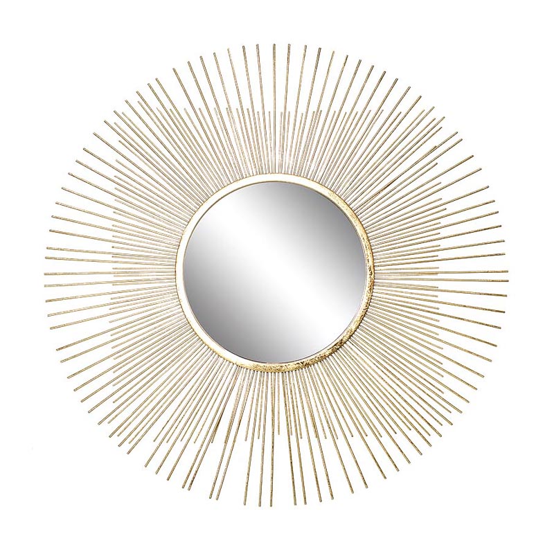 Зеркало-солнце Thin Rays Mirror Золотой Зеркало-солнце Thin Rays Mirror Золотой в Липецке | Loft Concept