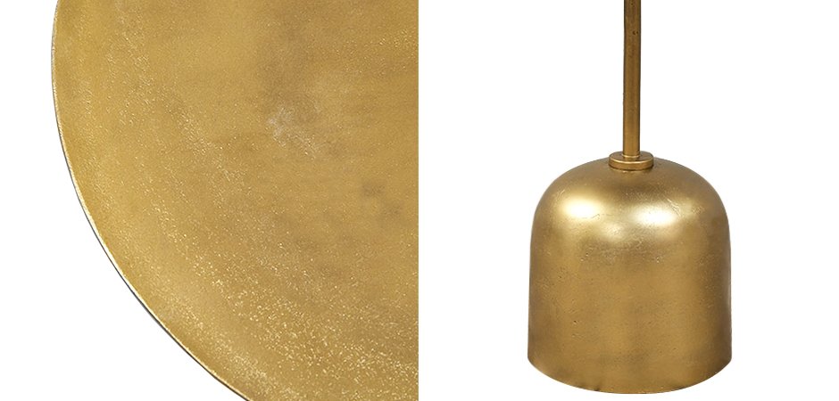 Приставной стол металлический Gold Приставной стол металлический Gold - Loft-Concept в Липецке
