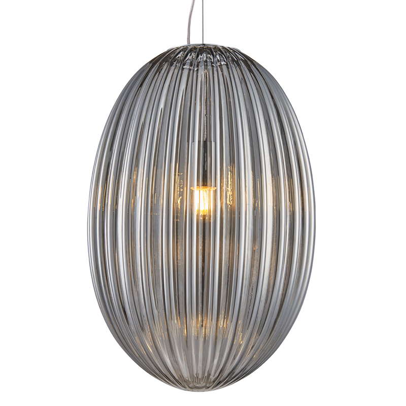 Подвесной светильник Olivi One gray Серый Хром Подвесной светильник Olivi One gray Серый Хром в Липецке | Loft Concept