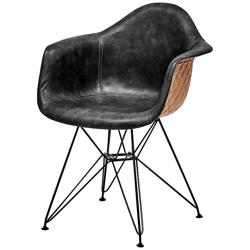 Стул Combi Caramel and Graphite Stool II Черный Карамель Стул Combi Caramel and Graphite Stool II Черный Карамель в Липецке | Loft Concept