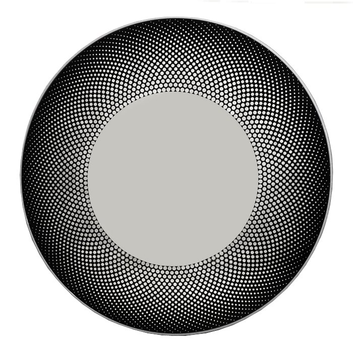 Зеркало Mirror Print dots Черный Зеркало Mirror Print dots Черный в Липецке | Loft Concept