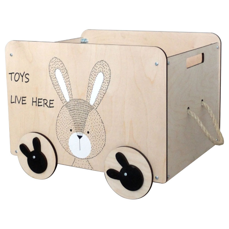 Ящик Wooden Box Bunny Ящик Wooden Box Bunny в Липецке | Loft Concept