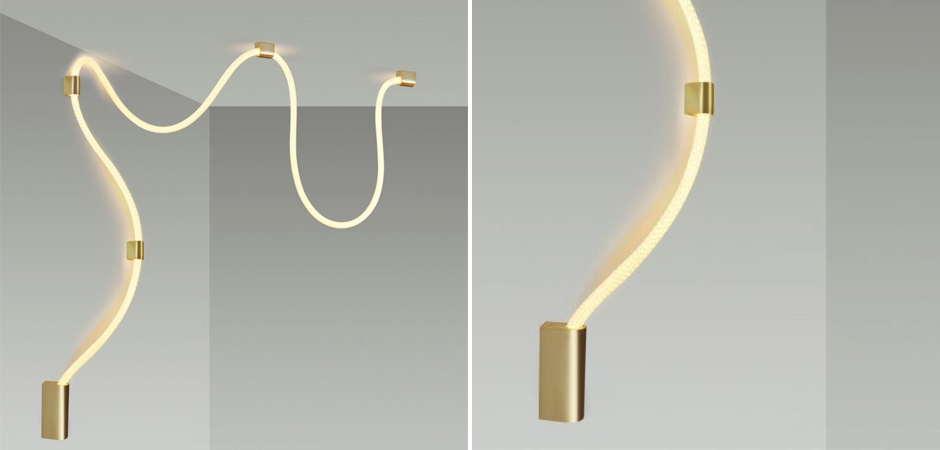 Подвесной светильник LUKE LAMPCO TRACER LAMP Gold Подвесной светильник LUKE LAMPCO TRACER LAMP Gold - Loft-Concept в Липецке