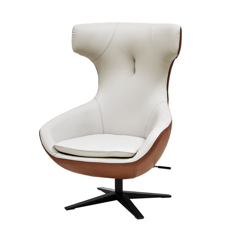 Кресло Alessio Chair Коричневый Белый Кресло Alessio Chair Коричневый Белый в Липецке | Loft Concept