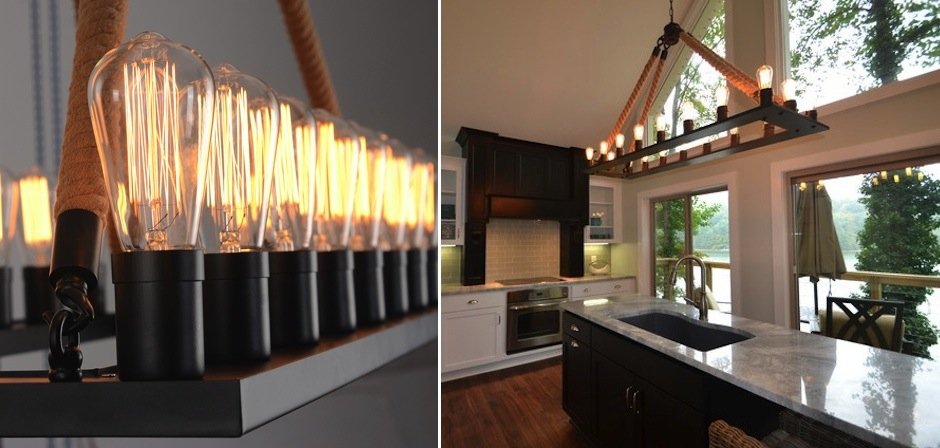 Люстра Square Large Loft Rope Light Люстра Square Large Loft Rope Light - Loft-Concept в Липецке