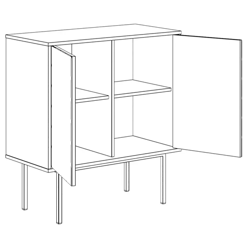 Шкаф-буфет с зеркальным декором Serena Cupboard Шкаф-буфет с зеркальным декором Serena Cupboard в Липецке