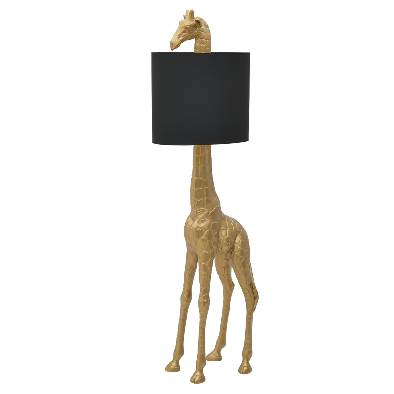Торшер Golden Giraffe Floor lamp Черный Золотой Торшер Golden Giraffe Floor lamp Черный Золотой в Липецке | Loft Concept
