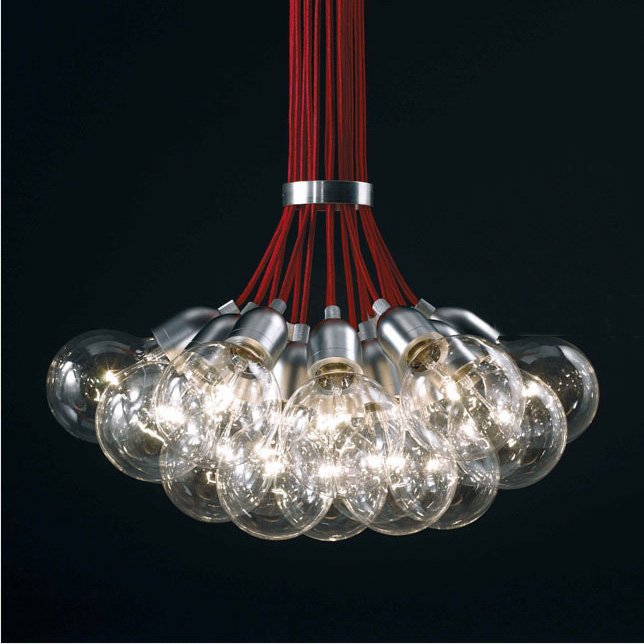 Люстра Idle Max pendant lamp Красный Люстра Idle Max pendant lamp Красный в Липецке | Loft Concept