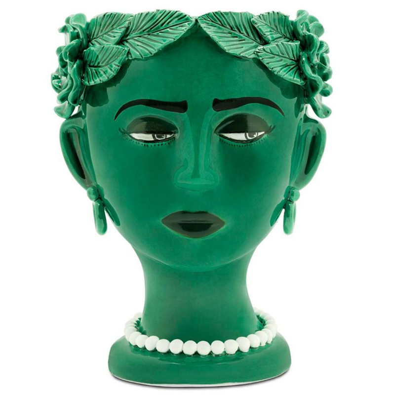 Ваза Vase Selva Anger Green Зеленый Ваза Vase Selva Anger Green Зеленый в Липецке | Loft Concept