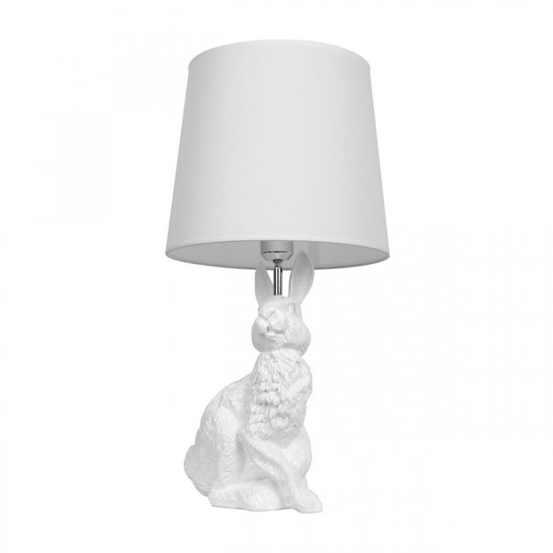 Настольная лампа Белый заяц Moooi White Rabbit Белый Настольная лампа Белый заяц Moooi White Rabbit Белый в Липецке | Loft Concept