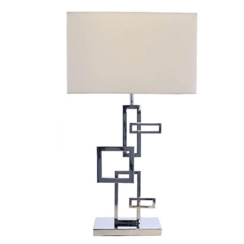 Настольная лампа Rowena Table Lamp Хром Настольная лампа Rowena Table Lamp Хром в Липецке | Loft Concept