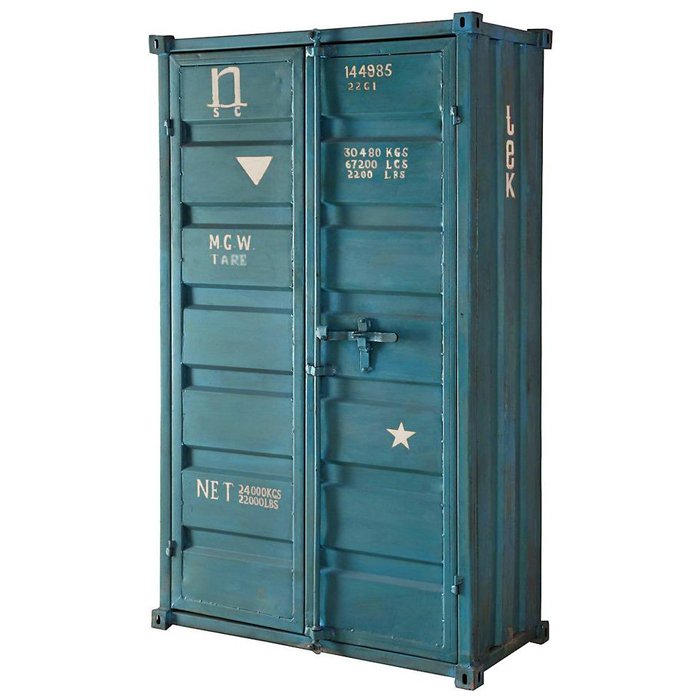 Платяной Шкаф Sea Container Бирюзовый Красный Оранжевый Желтый Черный Белый Синий Зеленый Голубой Платяной Шкаф Sea Container Бирюзовый Красный Оранжевый Желтый Черный Белый Синий Зеленый Голубой в Липецке | Loft Concept