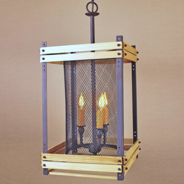 Люстра Village Candle Pendant Коричневый Люстра Village Candle Pendant Коричневый в Липецке | Loft Concept