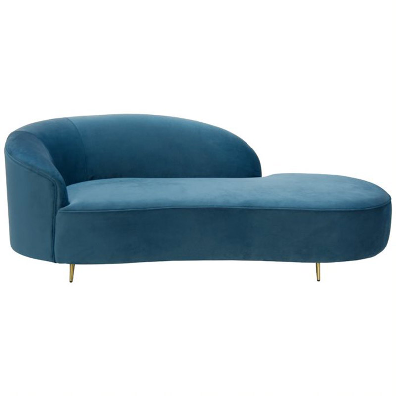 Диван Salvaire Lounge Sofa blue Синий Диван Salvaire Lounge Sofa blue Синий в Липецке | Loft Concept