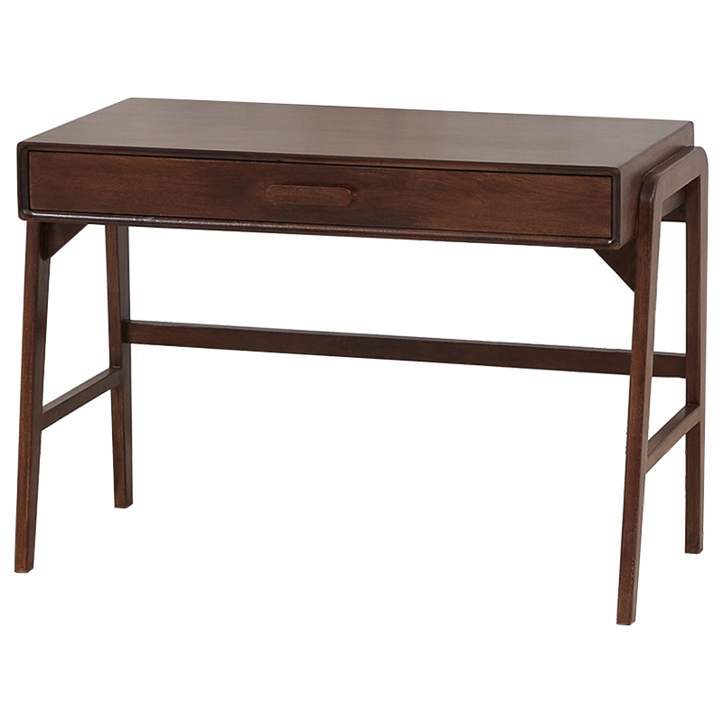 Рабочий стол Dwayne Wood Desk Коричневый Рабочий стол Dwayne Wood Desk Коричневый в Липецке | Loft Concept