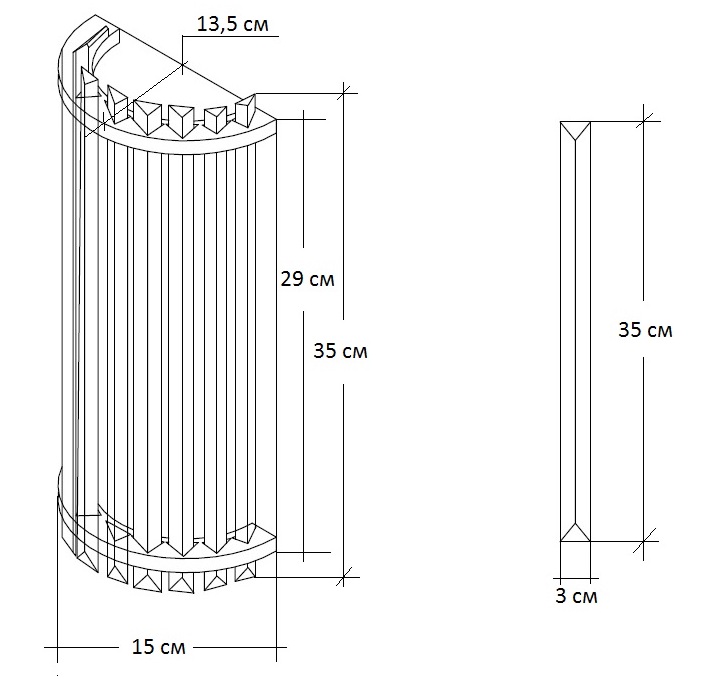 Бра Suspension Glass Cylinders Sconces 35 в Липецке