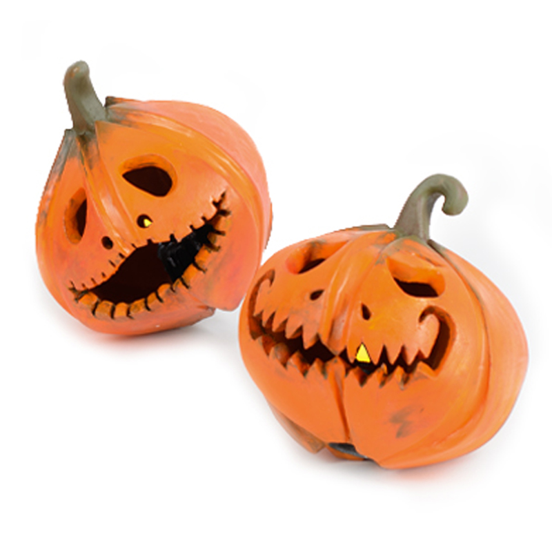 Аксессуар для Хэллоуина Two Pumpkins set 2 Зеленый Оранжевый Аксессуар для Хэллоуина Two Pumpkins set 2 Зеленый Оранжевый в Липецке | Loft Concept