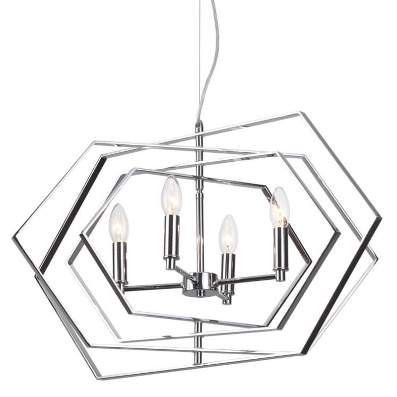 Люстра Damaris Chandelier silver Серебряный Люстра Damaris Chandelier silver Серебряный в Липецке | Loft Concept