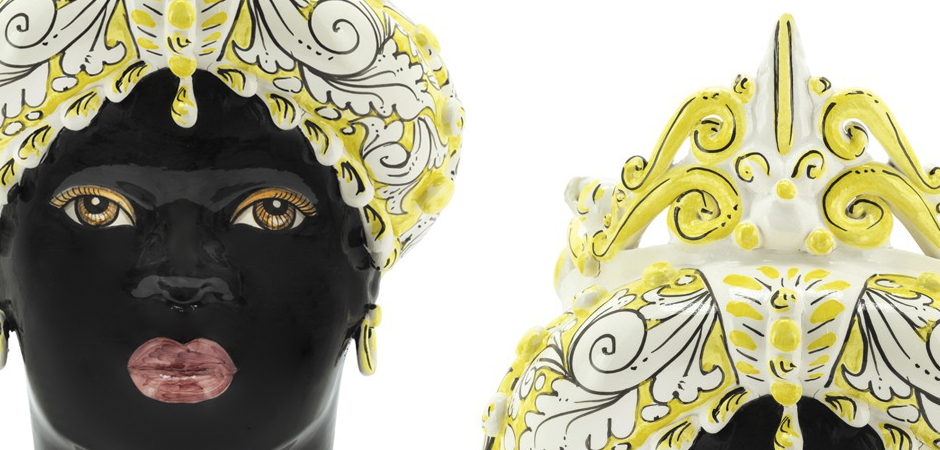 Ваза VASE MORO LADY MEDIUM yellow Ваза VASE MORO LADY MEDIUM yellow - Loft-Concept в Липецке