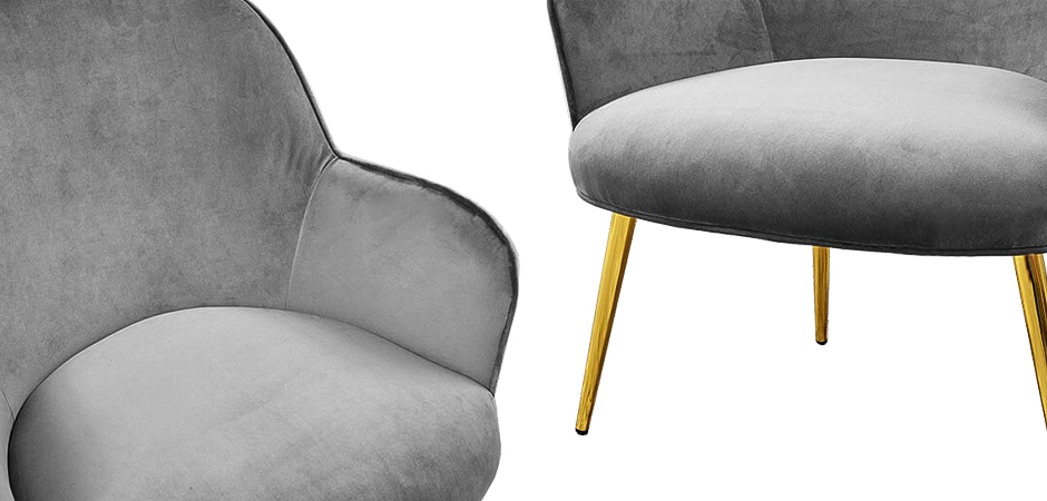 Кресло Waldeck Chair Gray Кресло Waldeck Chair Gray - Loft-Concept в Липецке