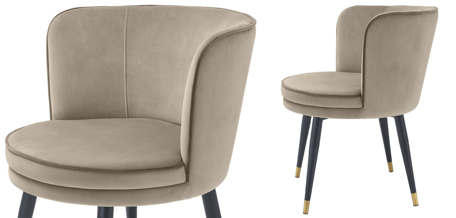 Стул Eichholtz Dining Chair Grenada greige Стул Eichholtz Dining Chair Grenada greige - Loft-Concept в Липецке