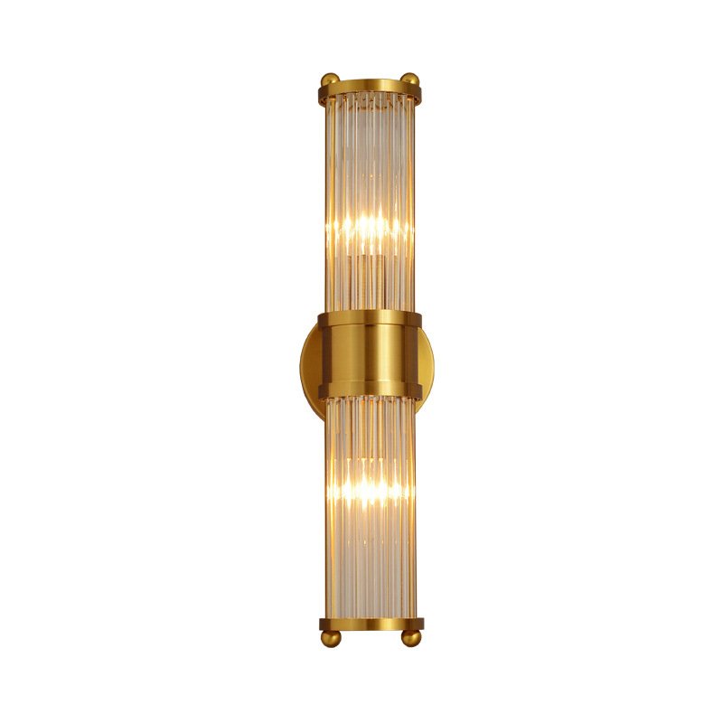 Ralph Lauren Бра Allen Double Light Brass Латунь Прозрачный (Transparent) Ralph Lauren Бра Allen Double Light Brass Латунь Прозрачный (Transparent) в Липецке | Loft Concept