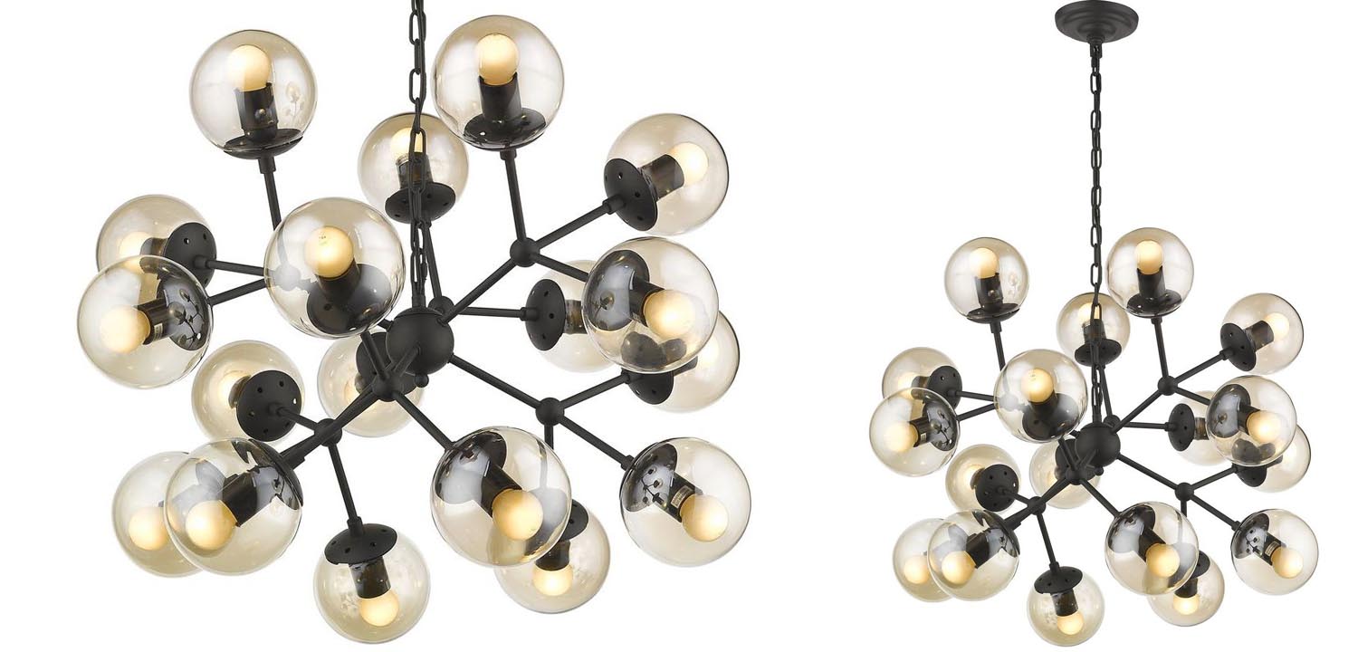 Люстра Modo Chandelier black - фото №1