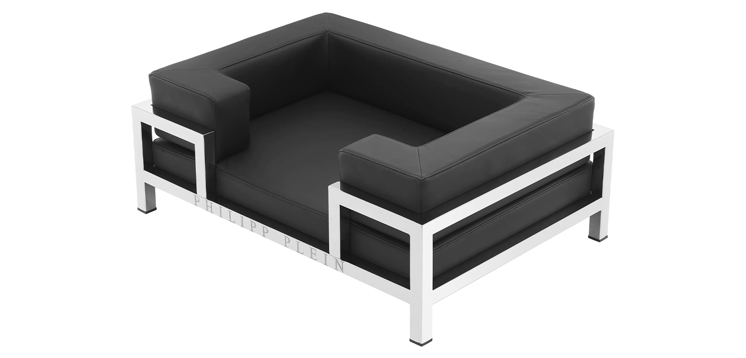 Лежанка для домашних животных Philipp Plein Dogbed High Conic L - фото №1