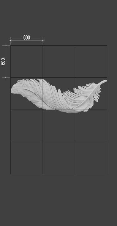 Барельеф FEATHER Барельеф FEATHER в Липецке