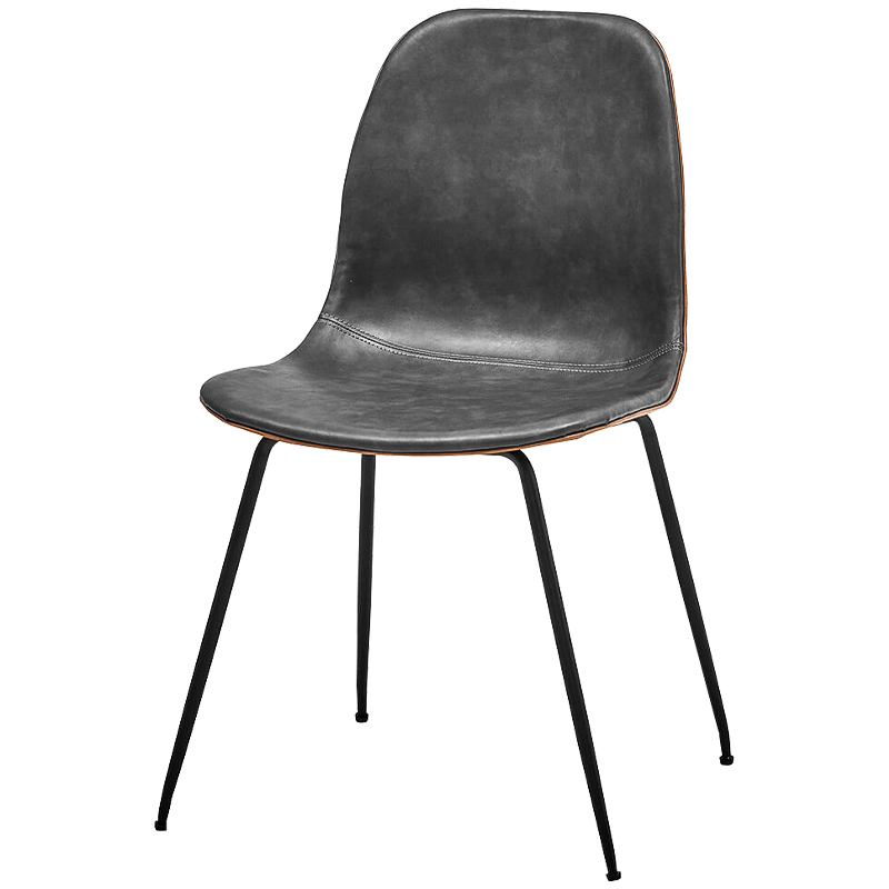 Стул Combi Caramel and Graphite Stool III Черный Карамель Серый Стул Combi Caramel and Graphite Stool III Черный Карамель Серый в Липецке | Loft Concept
