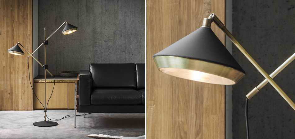 ТОРШЕР Bert Frank SHEAR Черный ТОРШЕР Bert Frank SHEAR Черный - Loft-Concept в Липецке