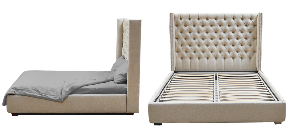 Кровать Lord Bed Beige Кровать Lord Bed Beige - Loft-Concept в Липецке