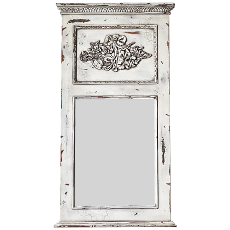 Зеркало Appel Mirror White Белый винтажная патина Зеркало Appel Mirror White Белый винтажная патина в Липецке | Loft Concept