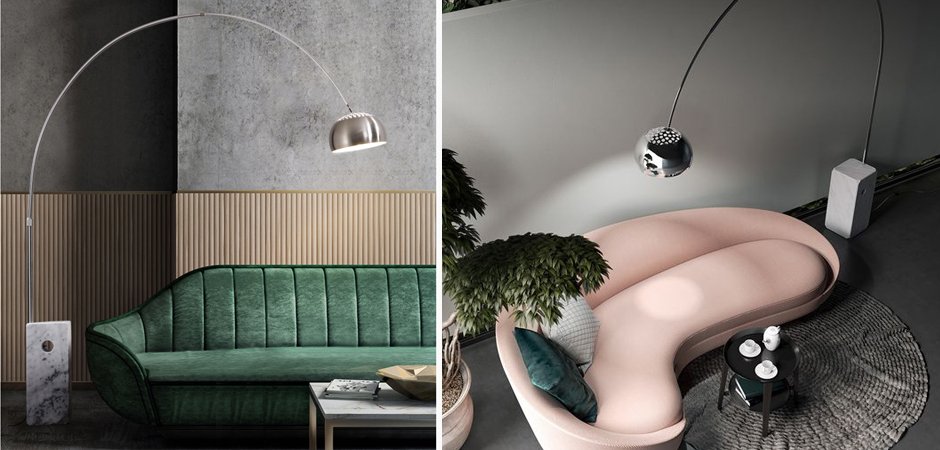 Торшер Flo Arco Торшер Flo Arco - Loft-Concept в Липецке