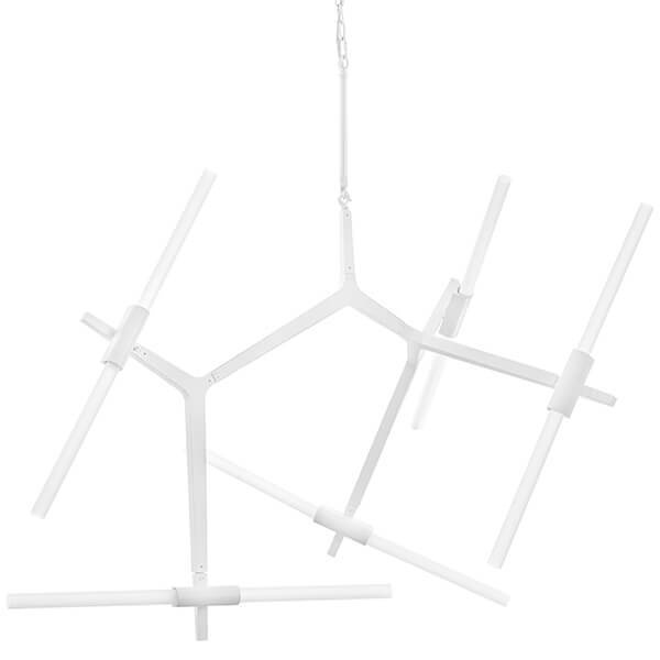 Люстра Агнес Chandelier White 10 Белый Люстра Агнес Chandelier White 10 Белый в Липецке | Loft Concept