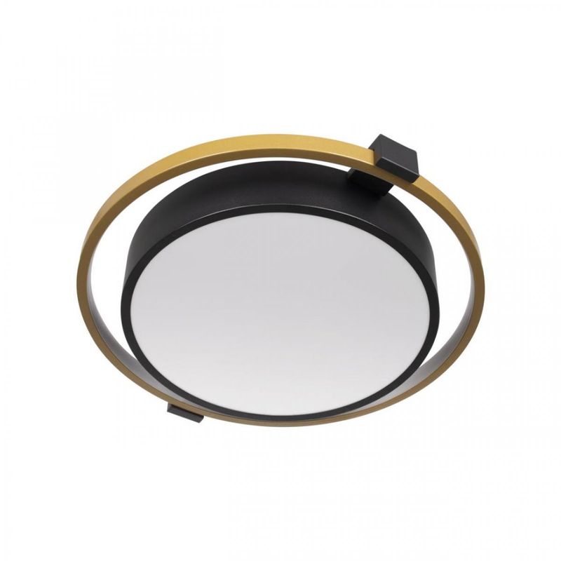 Потолочный светильник Gold Round Saturn Черный Золотой Потолочный светильник Gold Round Saturn Черный Золотой в Липецке | Loft Concept