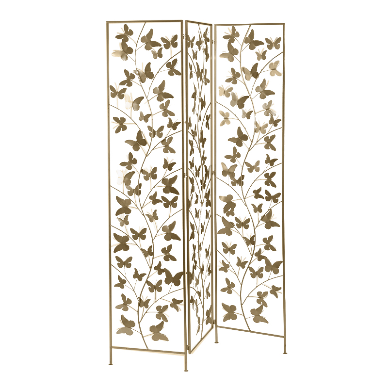 Ширма Gold Butterfly Золотой Ширма Gold Butterfly Золотой в Липецке | Loft Concept