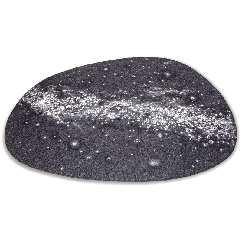 Ковер из Шерсти KATSU "MILKY WAY" Серый Белый Ковер из Шерсти KATSU "MILKY WAY" Серый Белый в Липецке | Loft Concept
