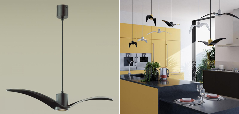 Подвесной светильник Seagull Scope черный Подвесной светильник Seagull Scope черный - Loft-Concept в Липецке