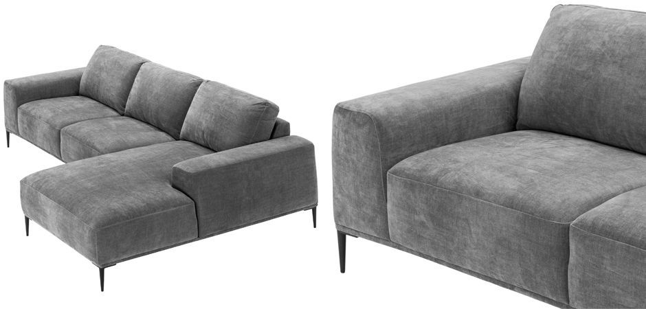 Диван Eichholtz Lounge Sofa Montado grey Диван Eichholtz Lounge Sofa Montado grey - Loft-Concept в Липецке