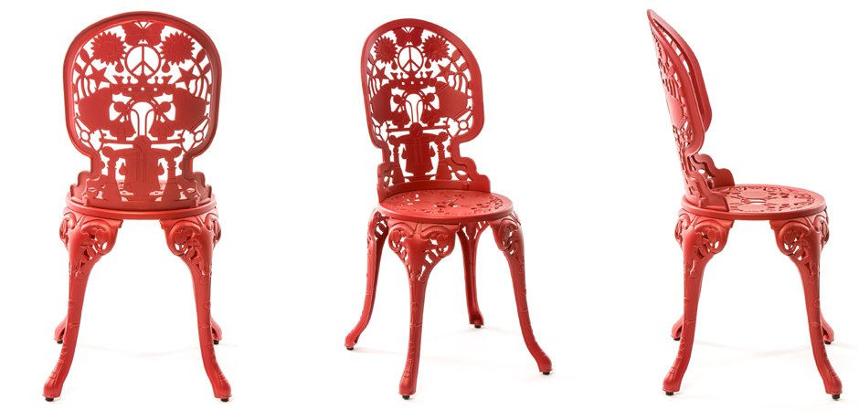 Стул Seletti Industry Collection ALUMINIUM CHAIR – RED Стул Seletti Industry Collection ALUMINIUM CHAIR – RED - Loft-Concept в Липецке